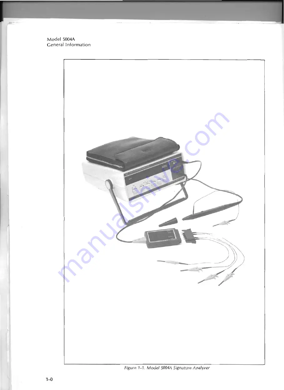 HP 5004A Operating And Service Manual Download Page 9