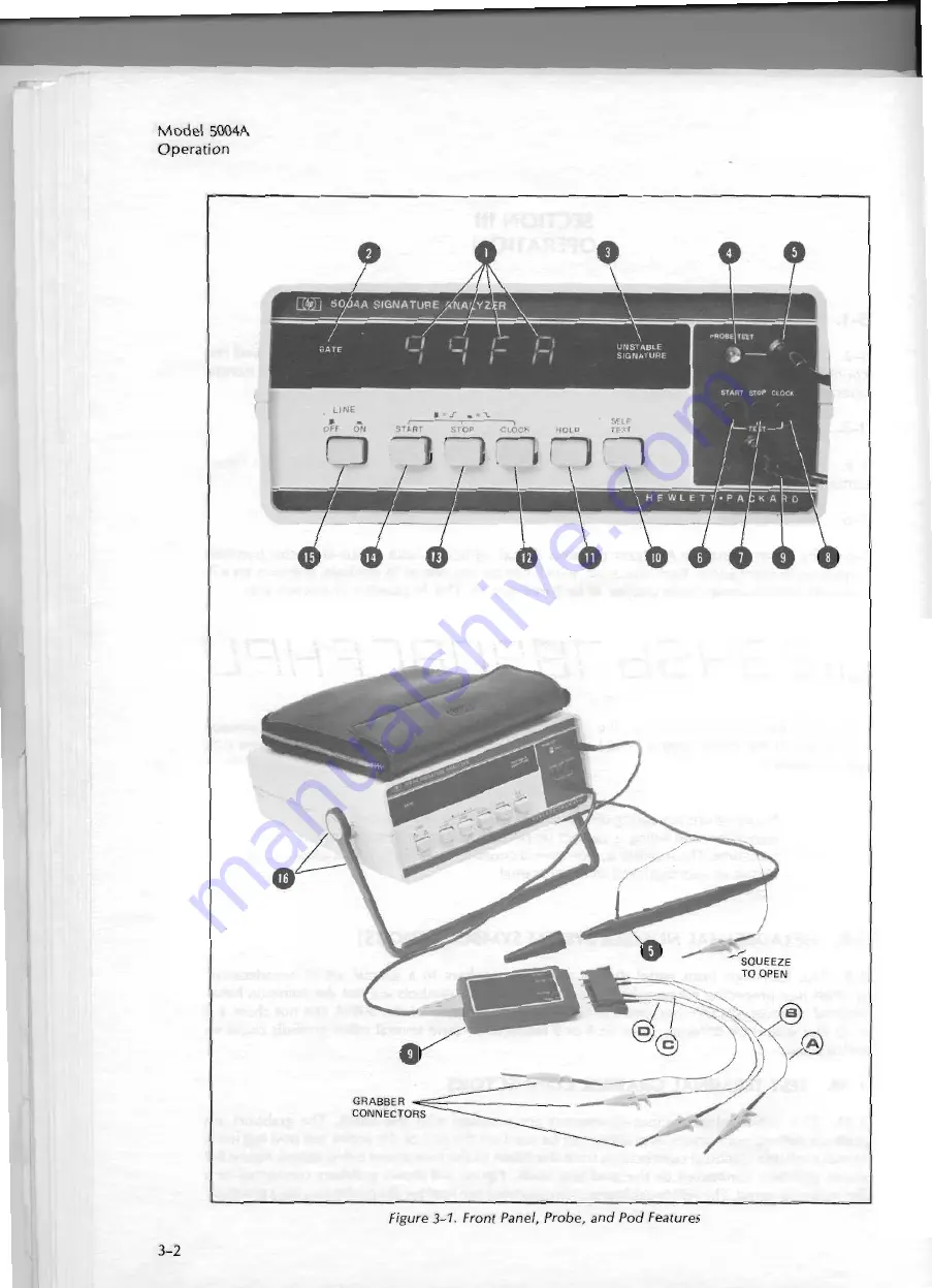 HP 5004A Operating And Service Manual Download Page 18