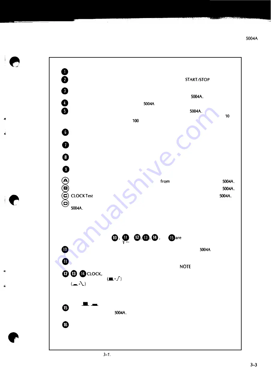 HP 5004A Operating And Service Manual Download Page 19