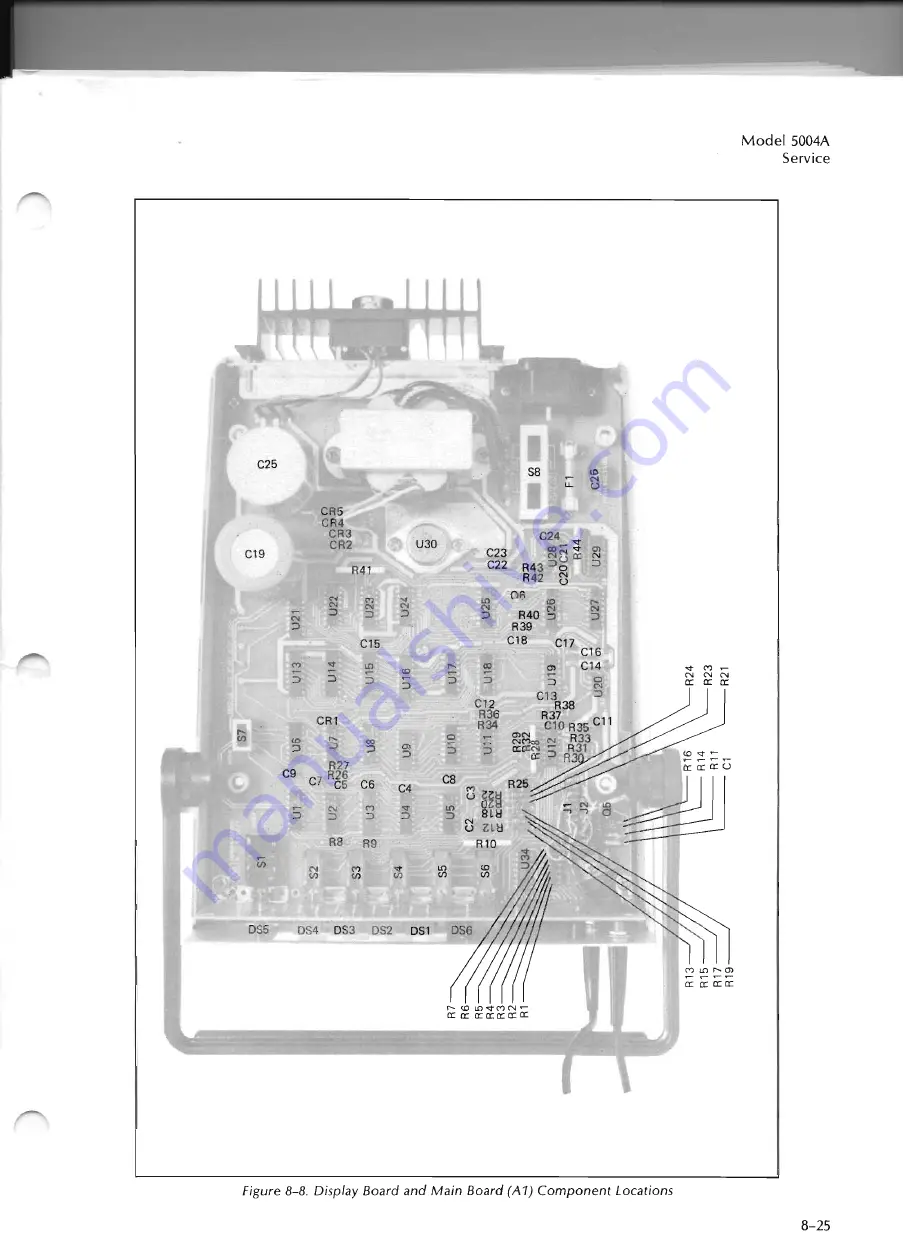 HP 5004A Operating And Service Manual Download Page 69