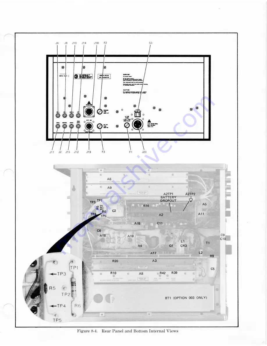 HP 5061B Operating And Service Manual Download Page 210