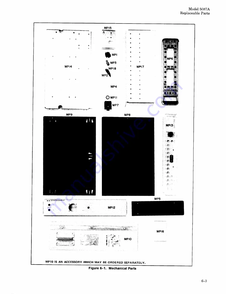 HP 5087A Operating And Service Manual Download Page 51