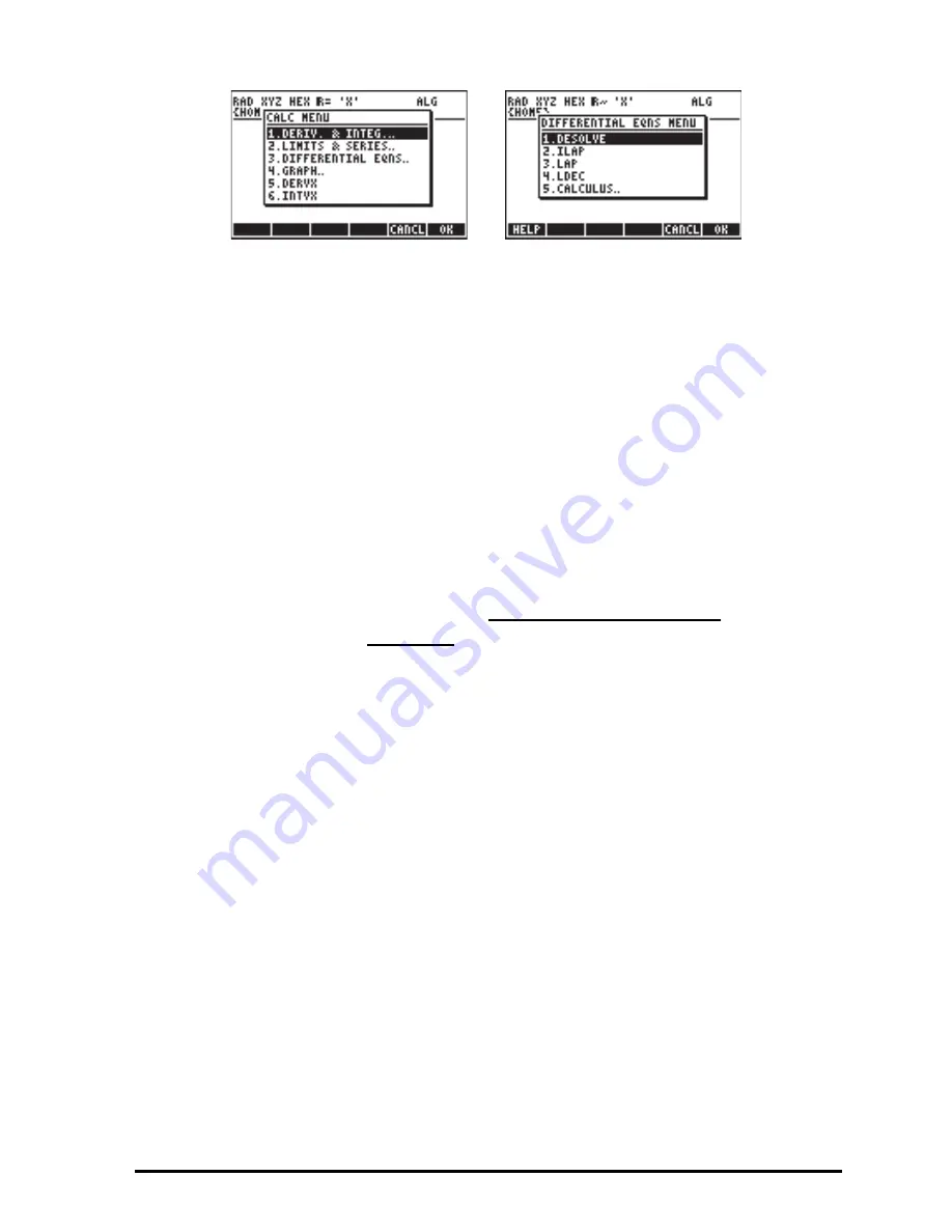 HP 50G User Manual Download Page 481