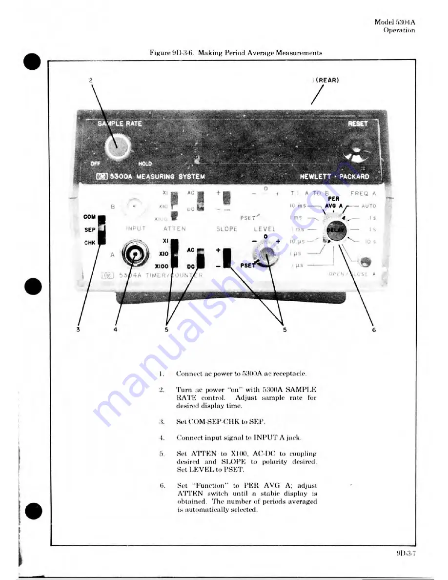 HP 5304A Скачать руководство пользователя страница 19