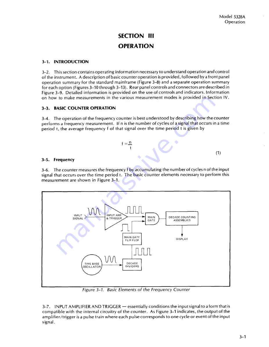 HP 5328A User Manual Download Page 20