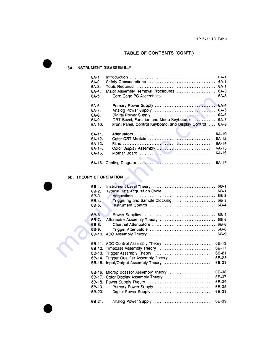 HP 54111d Service Manual Download Page 9