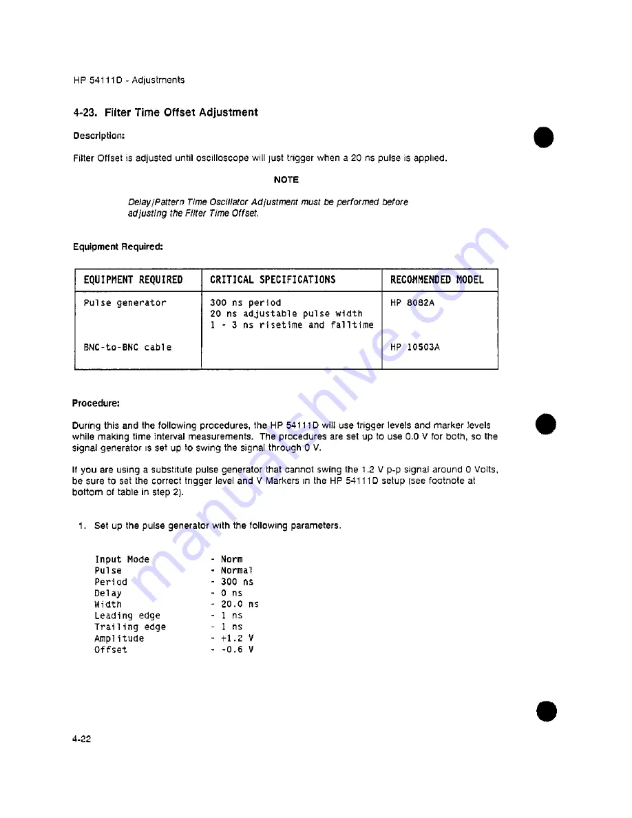 HP 54111d Service Manual Download Page 71