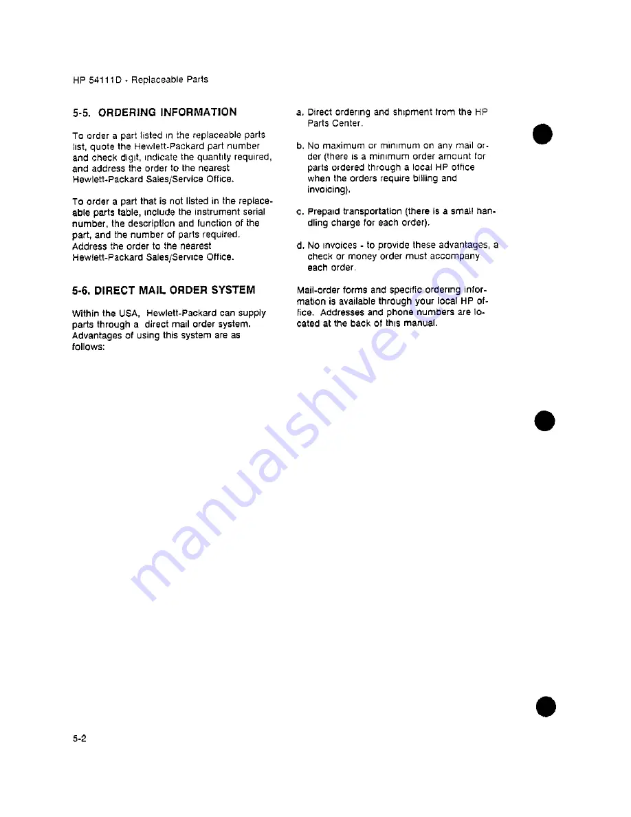 HP 54111d Service Manual Download Page 93