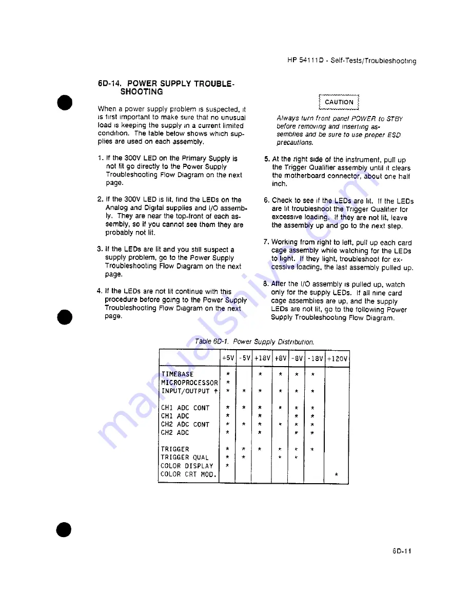 HP 54111d Service Manual Download Page 178