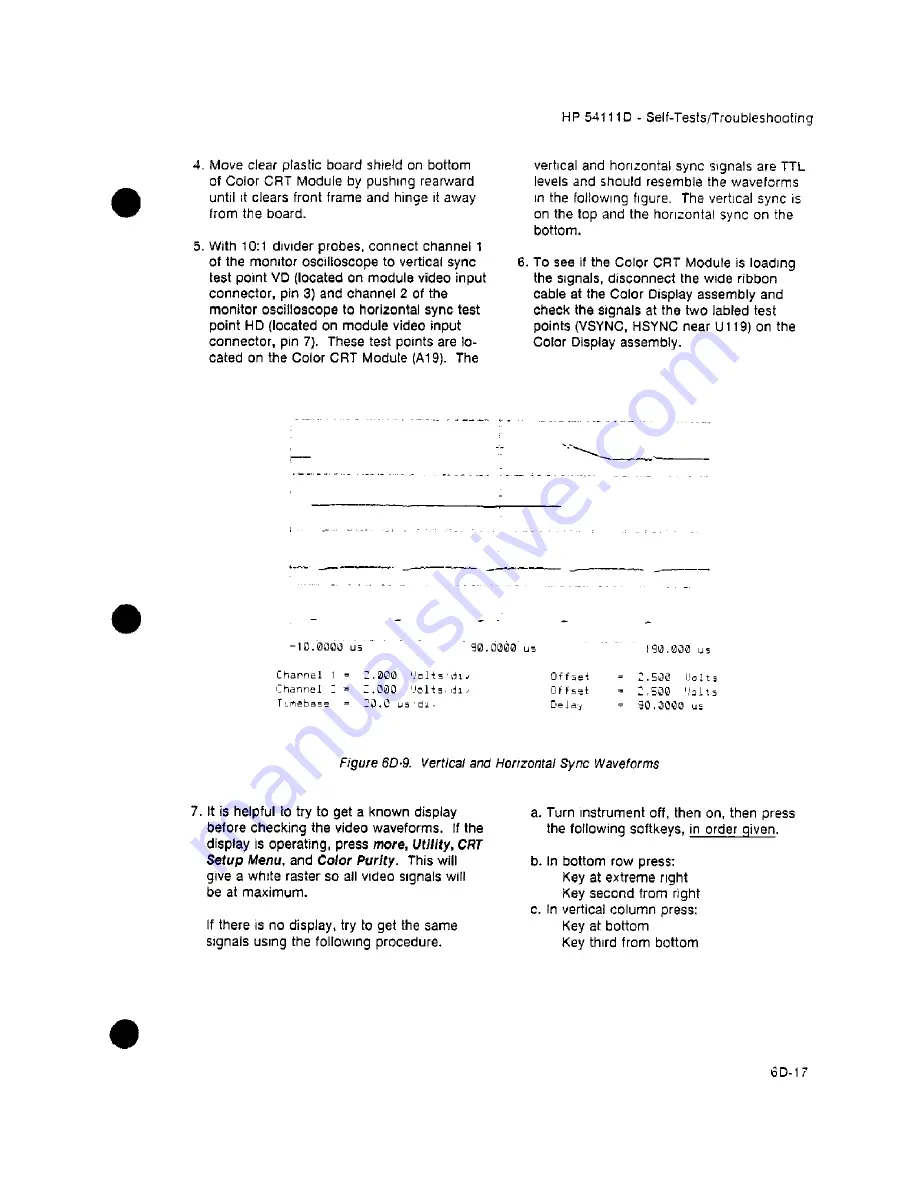 HP 54111d Service Manual Download Page 184