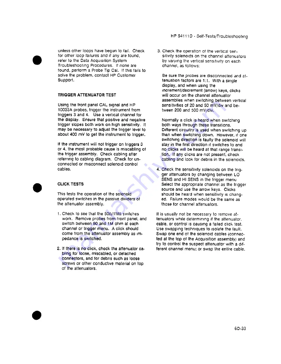 HP 54111d Service Manual Download Page 200