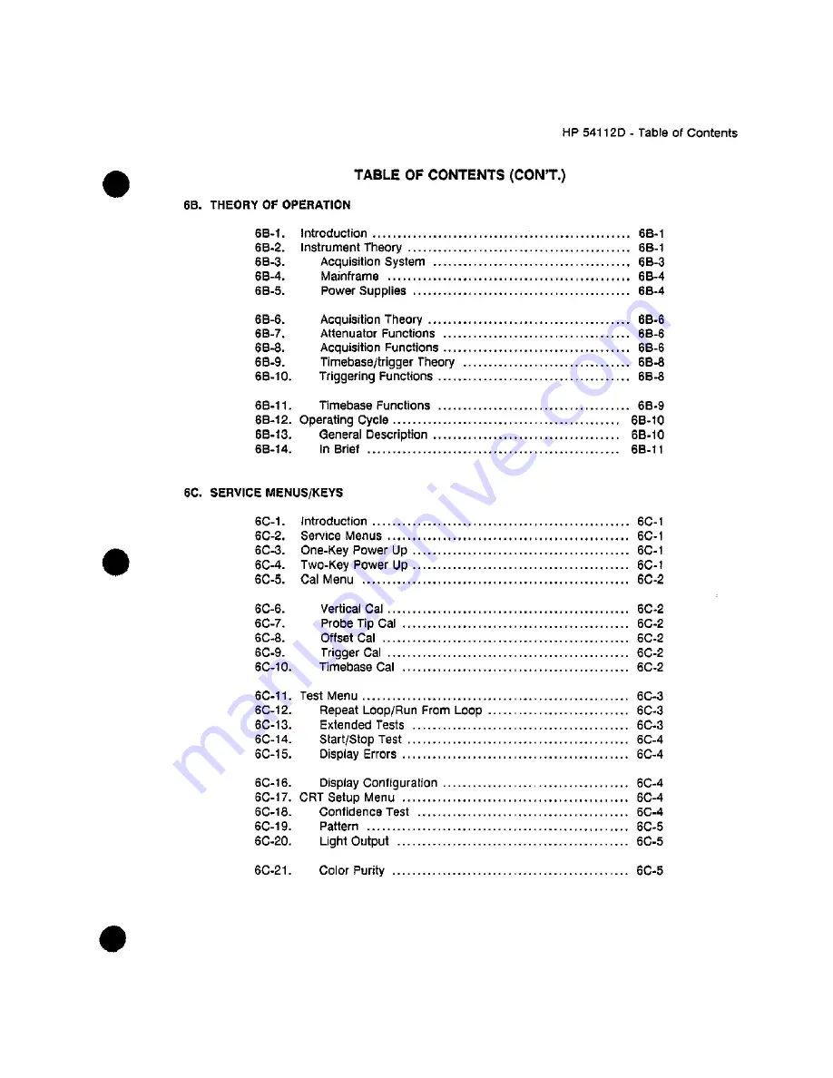 HP 54111d Service Manual Download Page 212