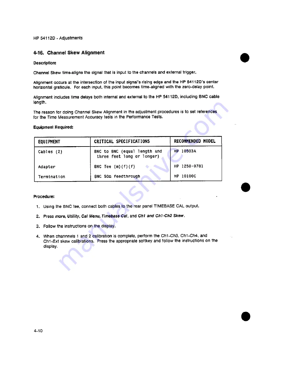 HP 54111d Service Manual Download Page 258