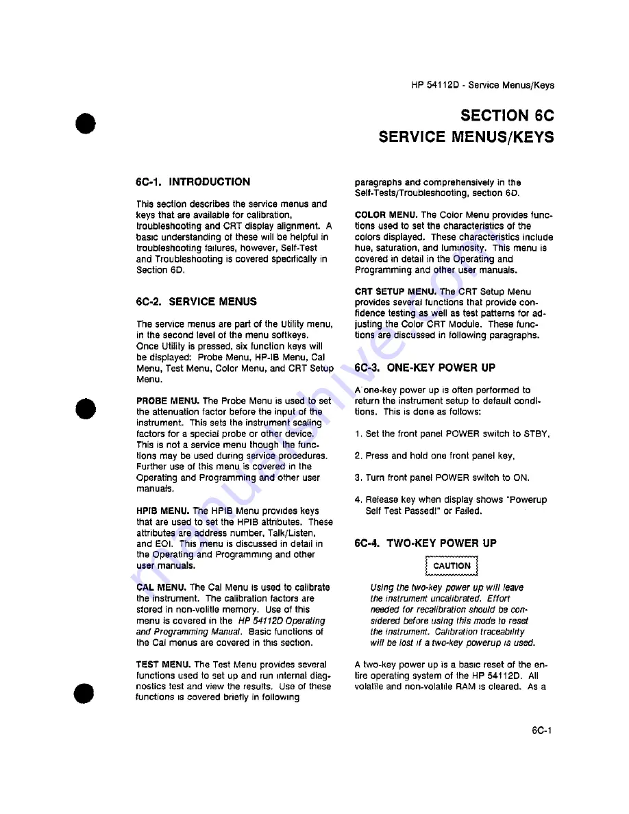 HP 54111d Service Manual Download Page 315