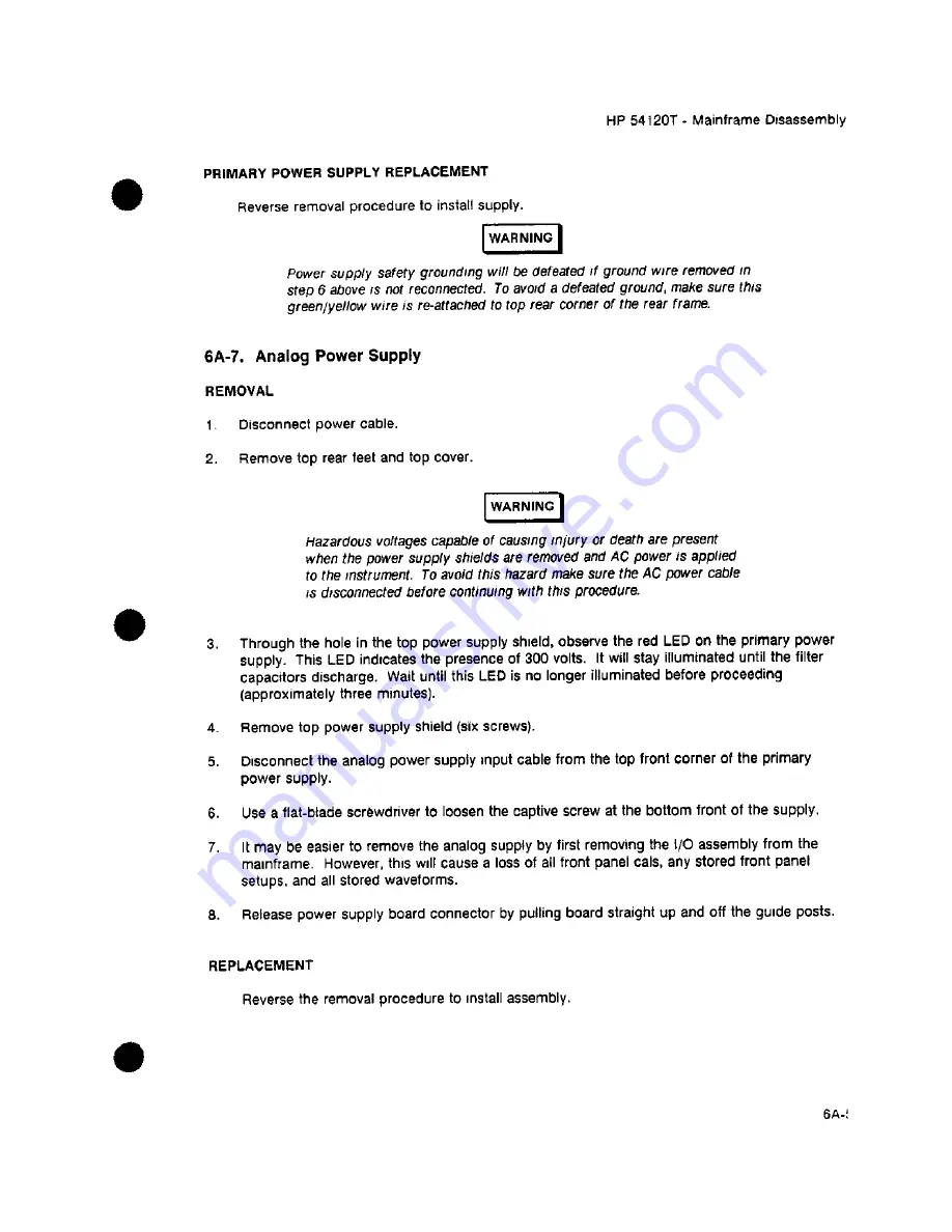 HP 54111d Service Manual Download Page 499