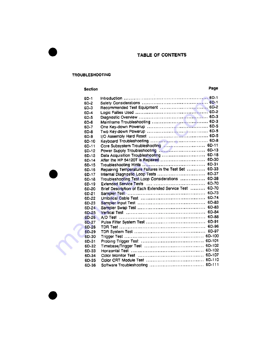 HP 54111d Service Manual Download Page 568