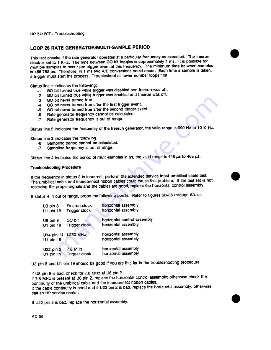 HP 54111d Service Manual Download Page 624