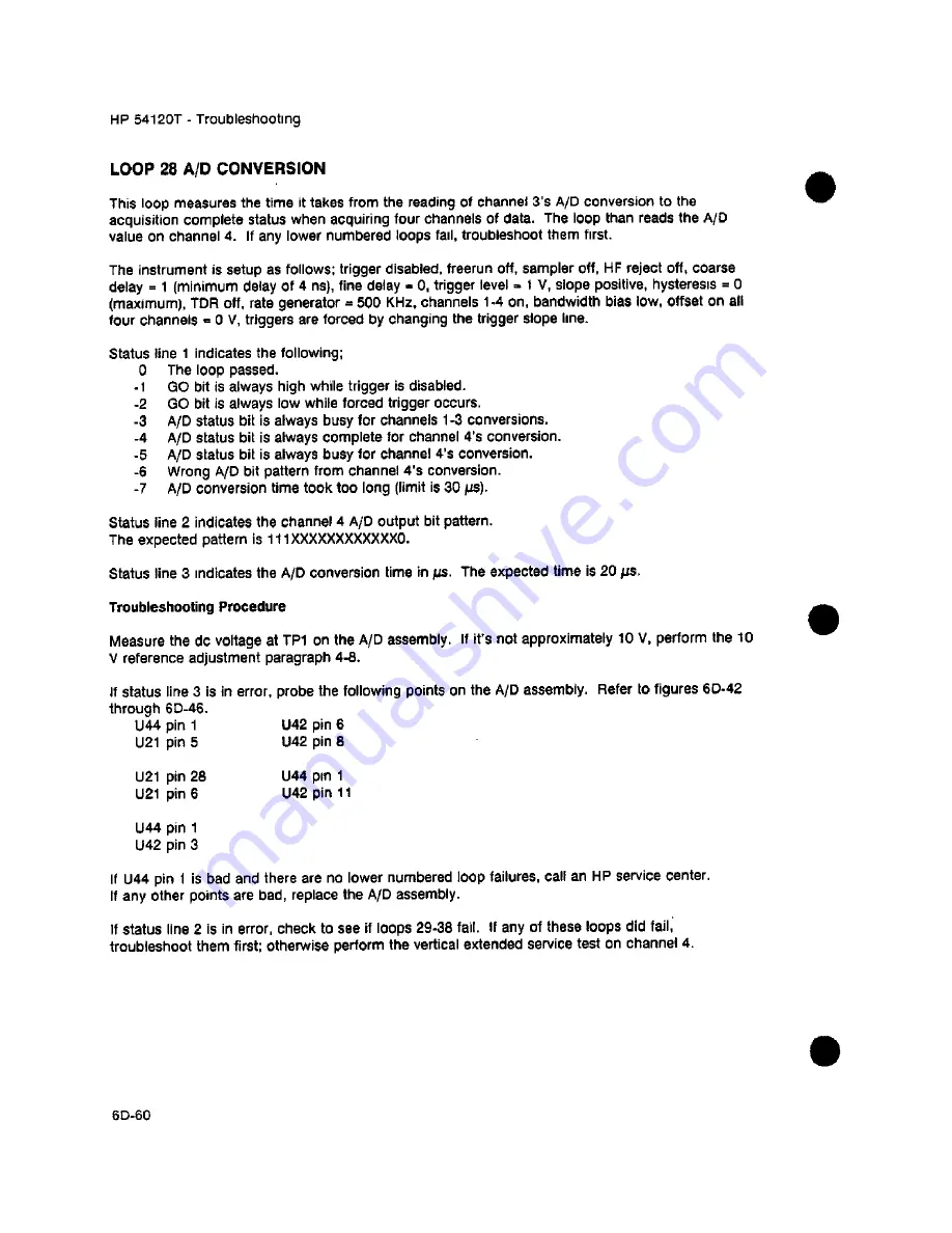 HP 54111d Service Manual Download Page 628