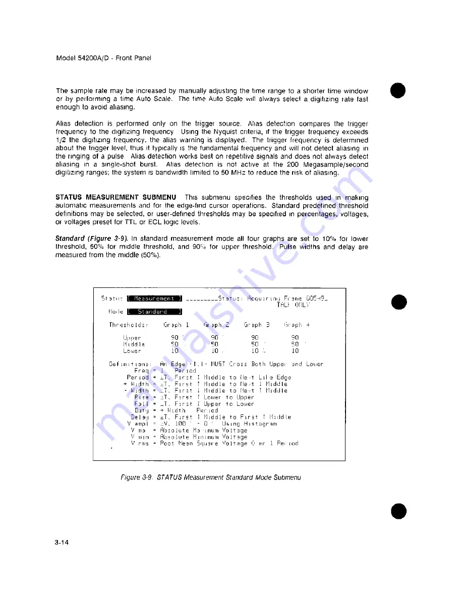 HP 54200A Operating Manual Download Page 44