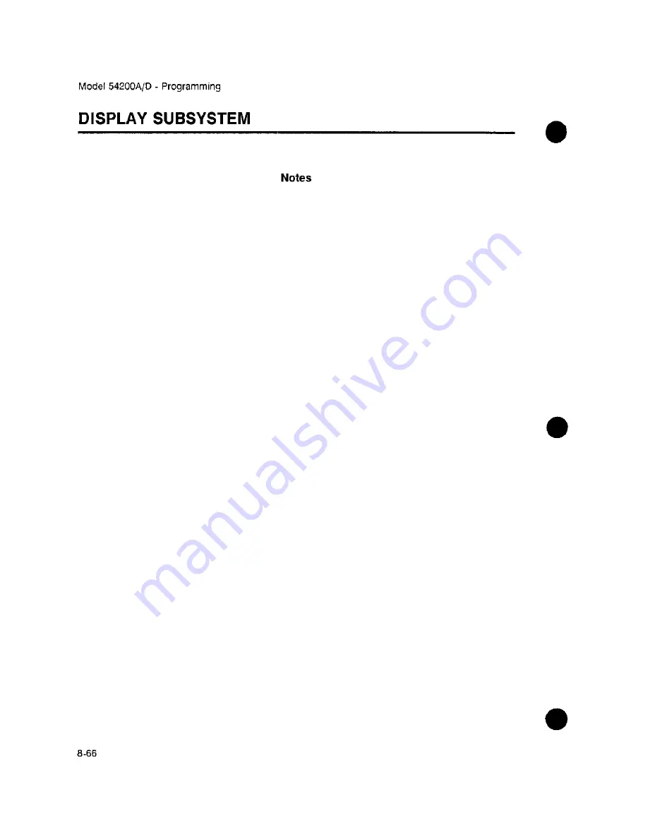 HP 54200A Operating Manual Download Page 179