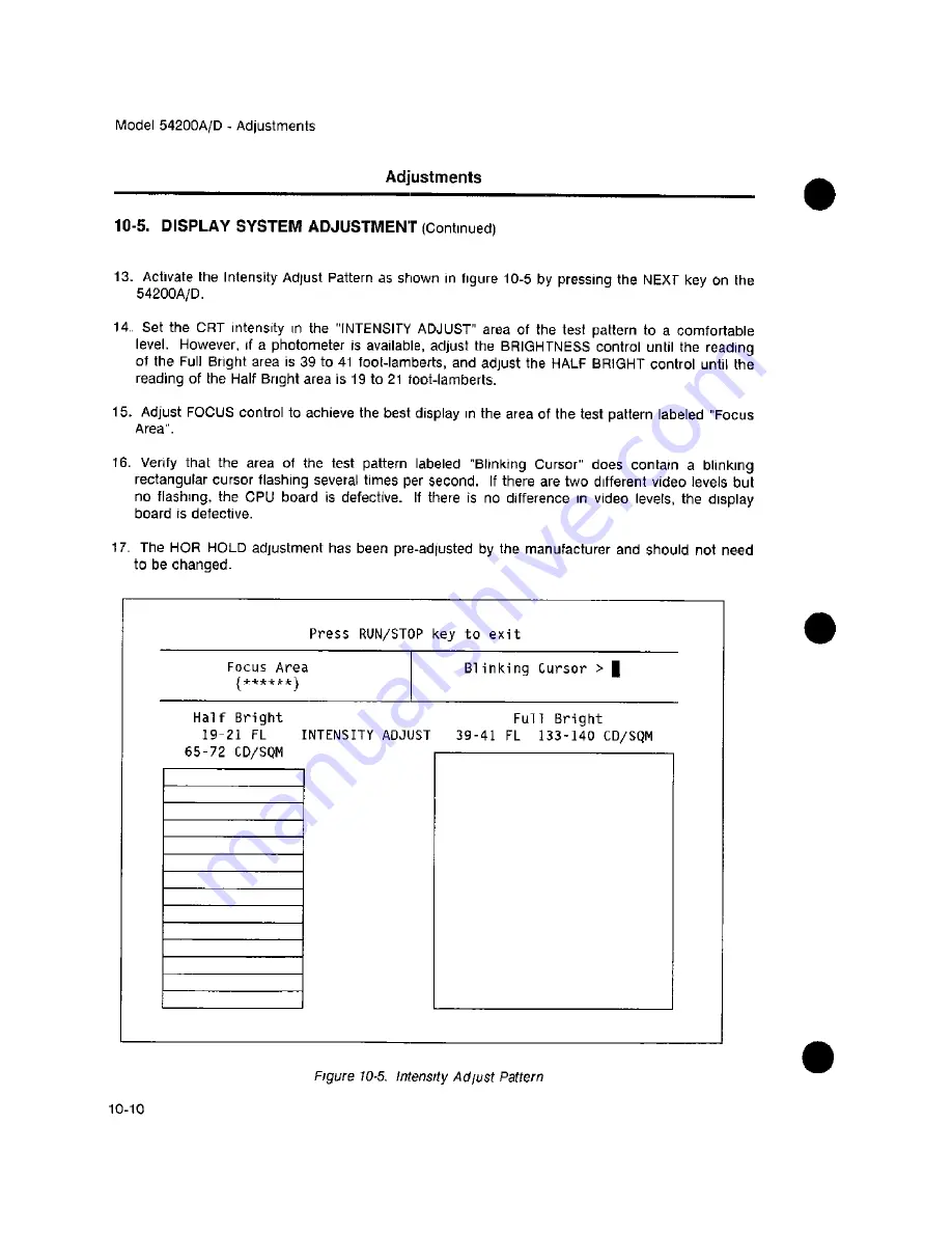 HP 54200A Operating Manual Download Page 303