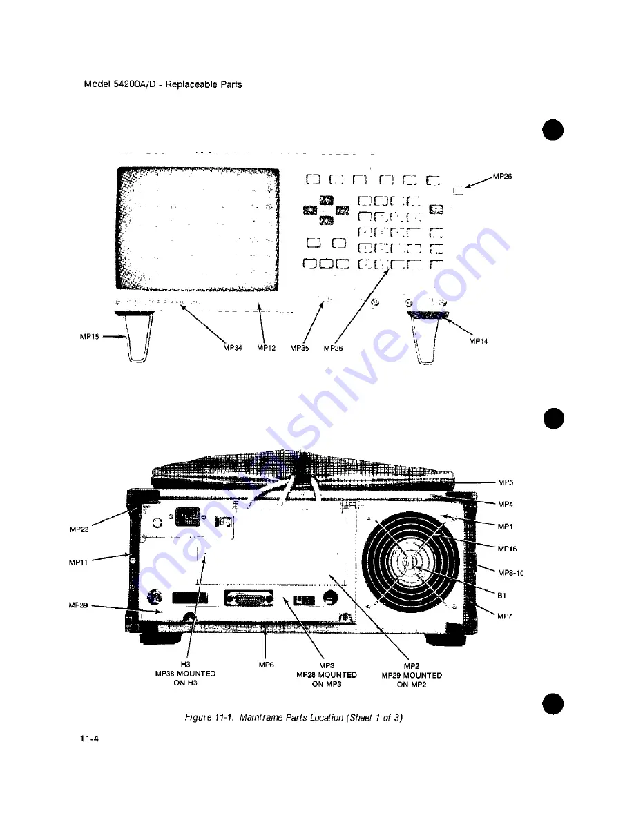 HP 54200A Operating Manual Download Page 319