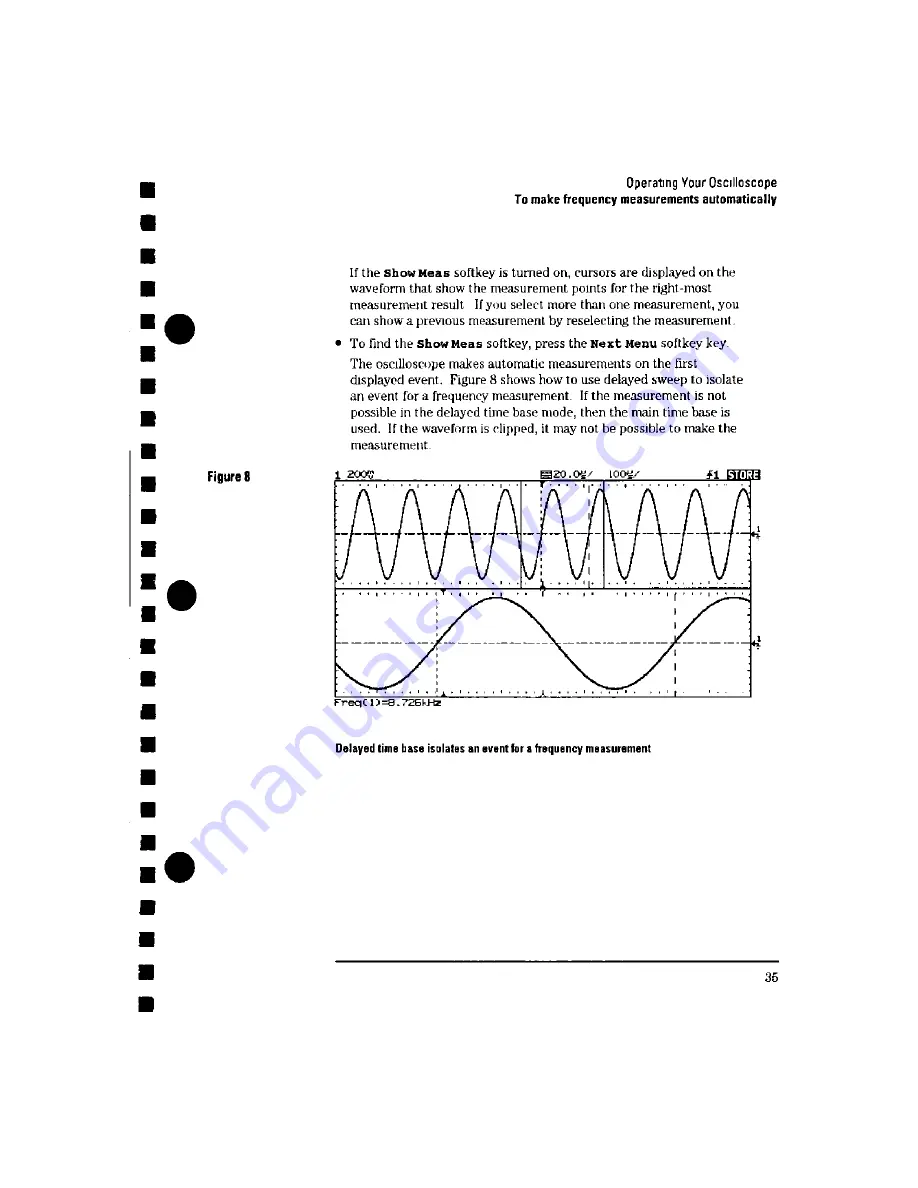 HP 54600 Series User'S And Service Manual Download Page 36