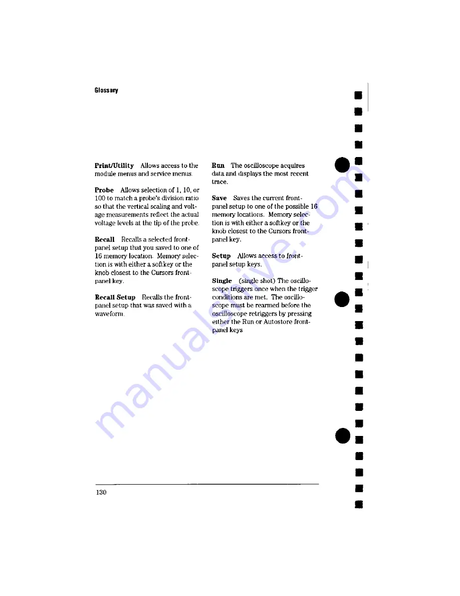 HP 54600 Series User'S And Service Manual Download Page 131