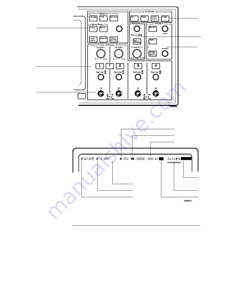 HP 54600 Series User'S And Service Manual Download Page 219