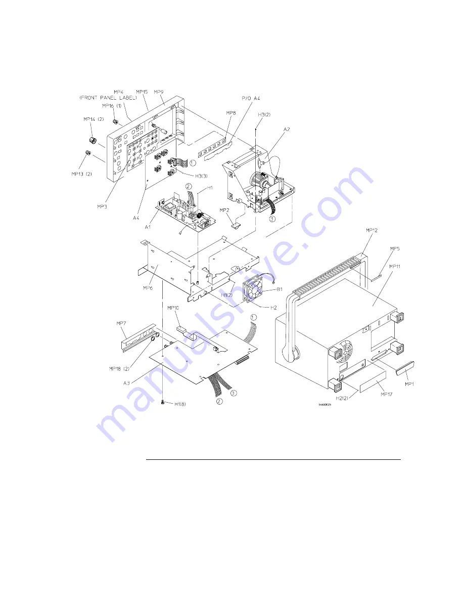 HP 54620A User'S And Service Manual Download Page 193