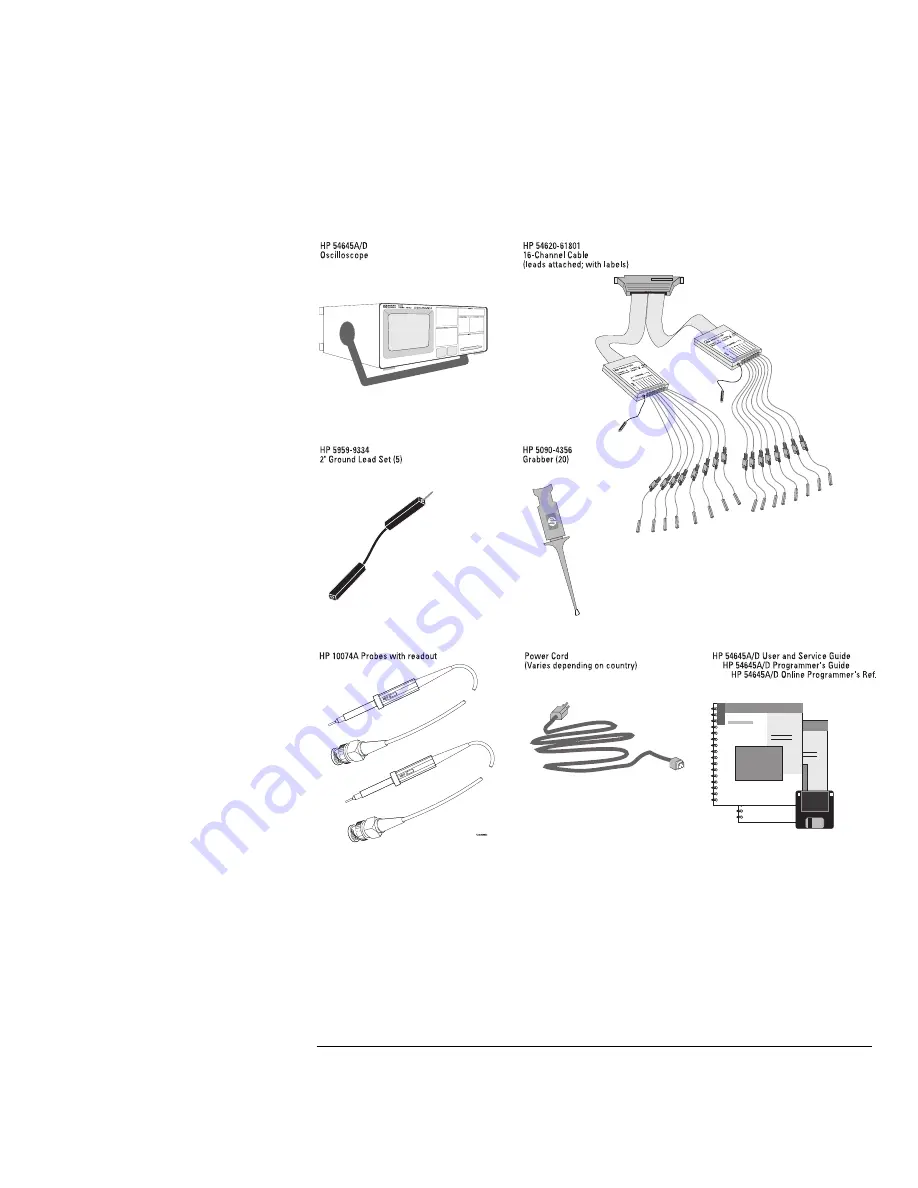 HP 54645A Скачать руководство пользователя страница 17