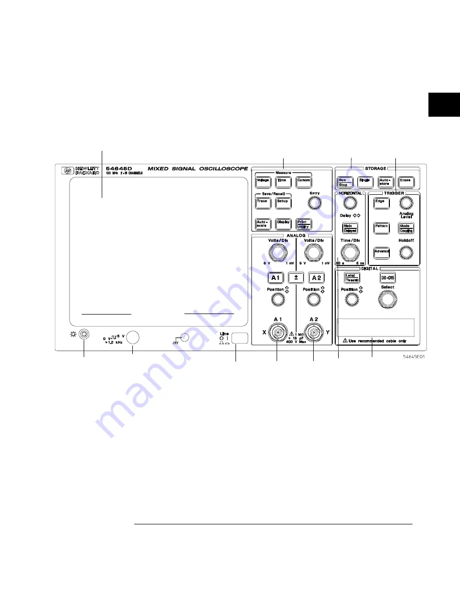 HP 54645A Скачать руководство пользователя страница 32