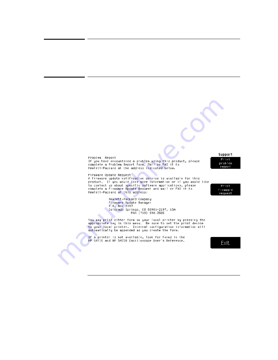 HP 54710A User'S Reference Manual Download Page 315