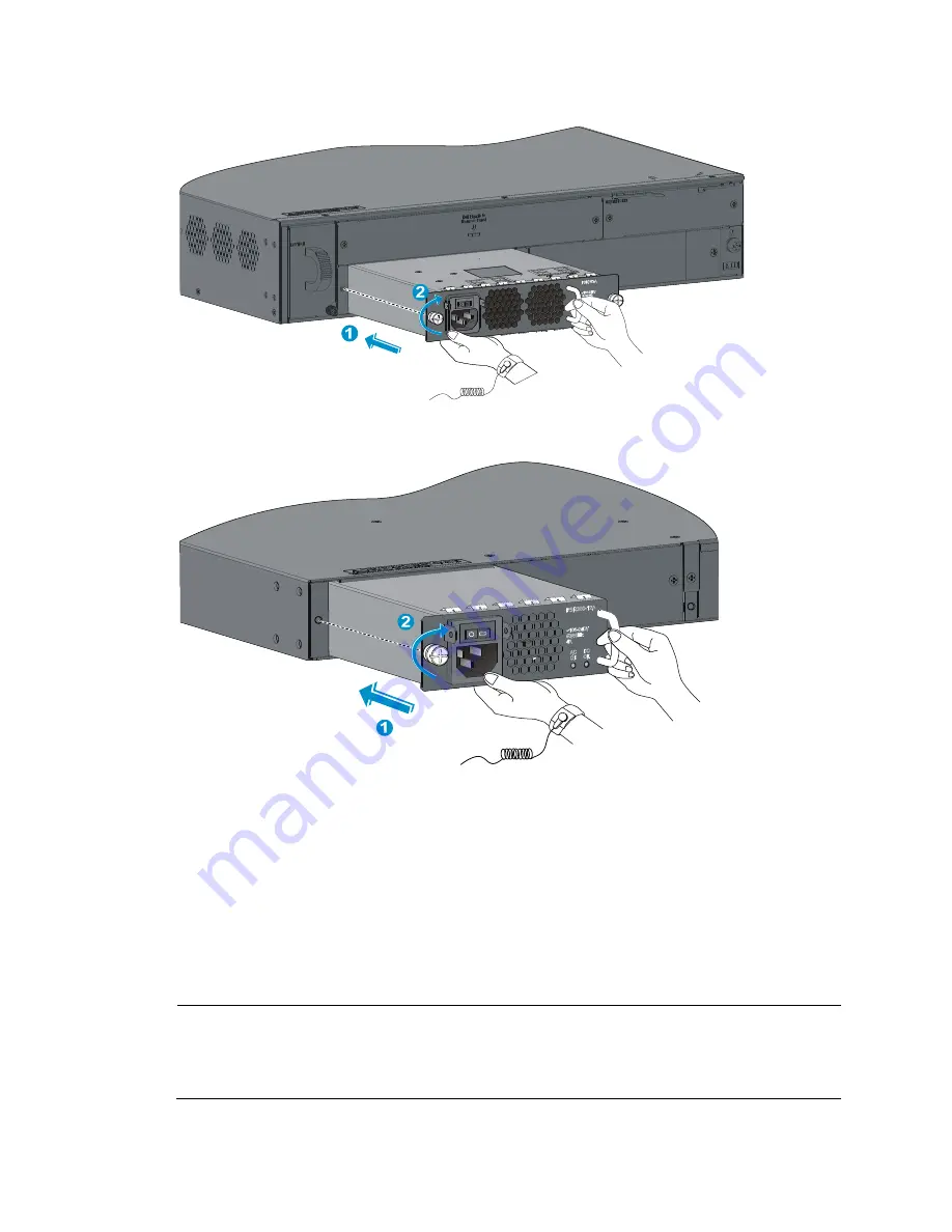 HP 5800-24G Installation Manual Download Page 33