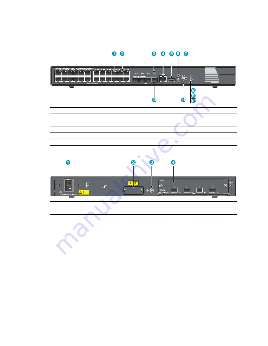 HP 5800-24G Installation Manual Download Page 77