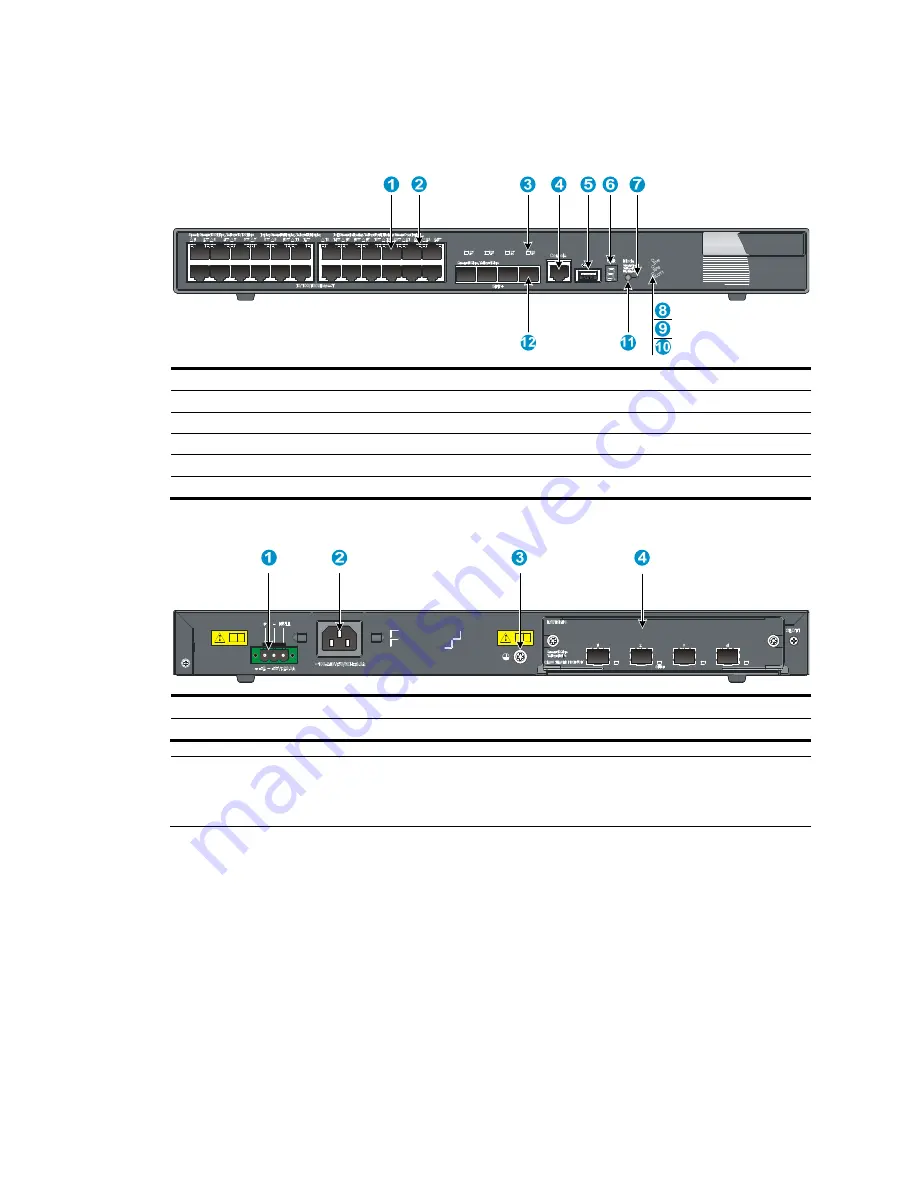 HP 5800-24G Installation Manual Download Page 78