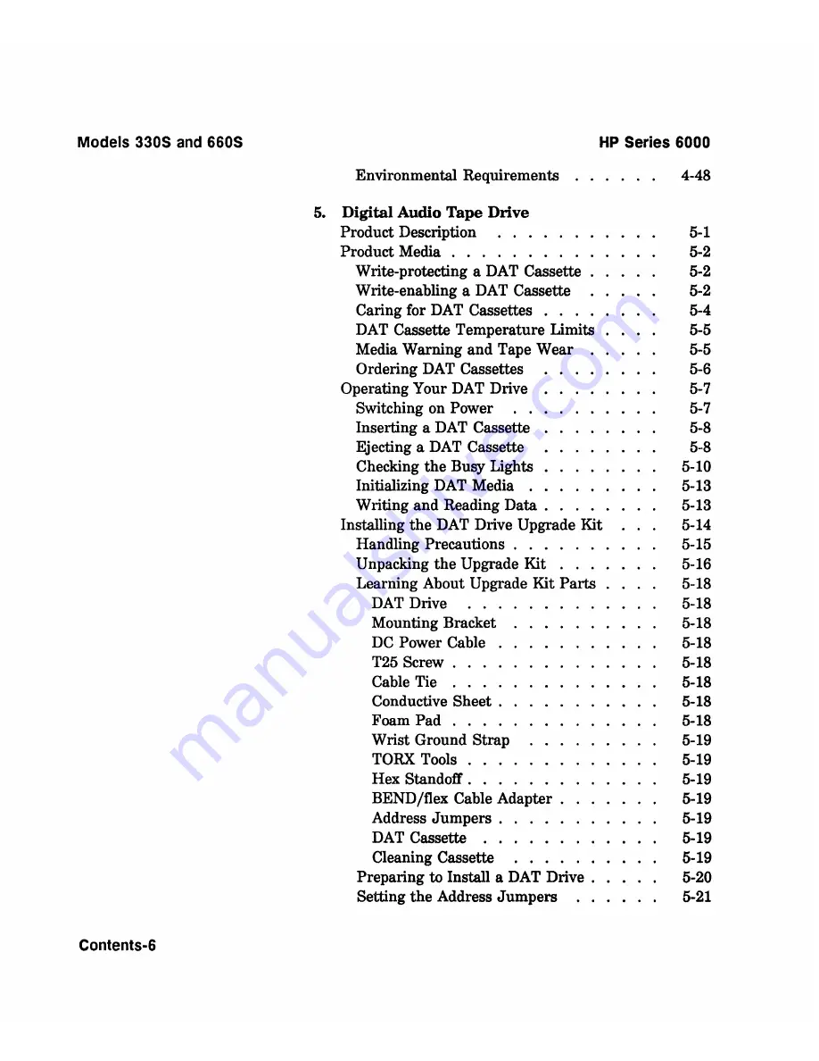 HP 6000 330s Owner'S Manual Download Page 16