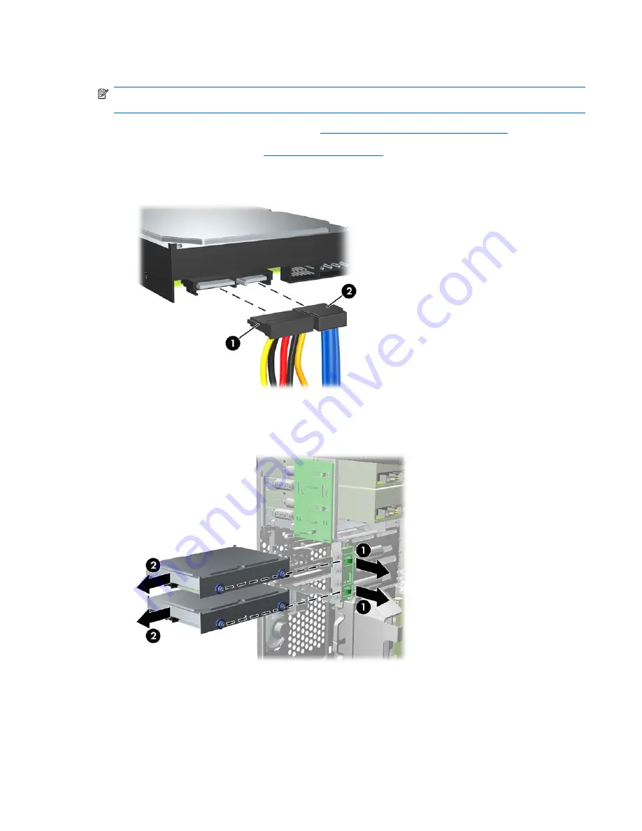 HP 6000 - ProLiant - 128 MB RAM Maintenance And Service Manual Download Page 111