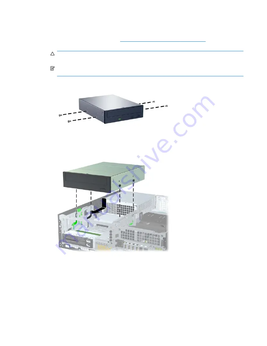 HP 6000 - ProLiant - 128 MB RAM Maintenance And Service Manual Download Page 155