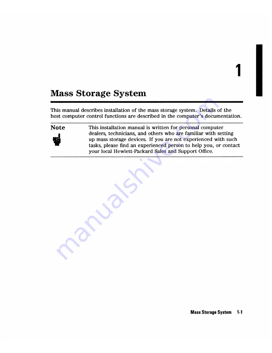 HP 6000 SERIES Hardware Installation Manual Download Page 11