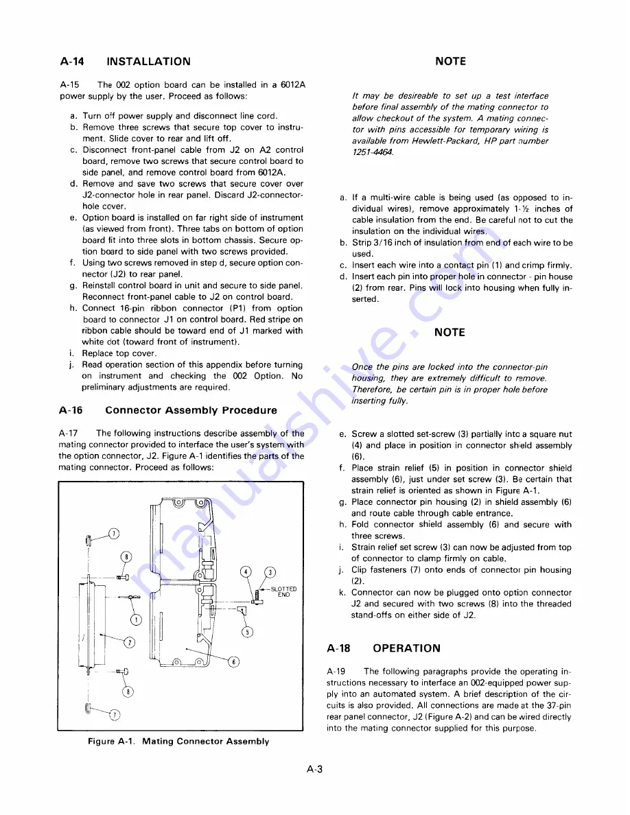 HP 6012A Скачать руководство пользователя страница 69