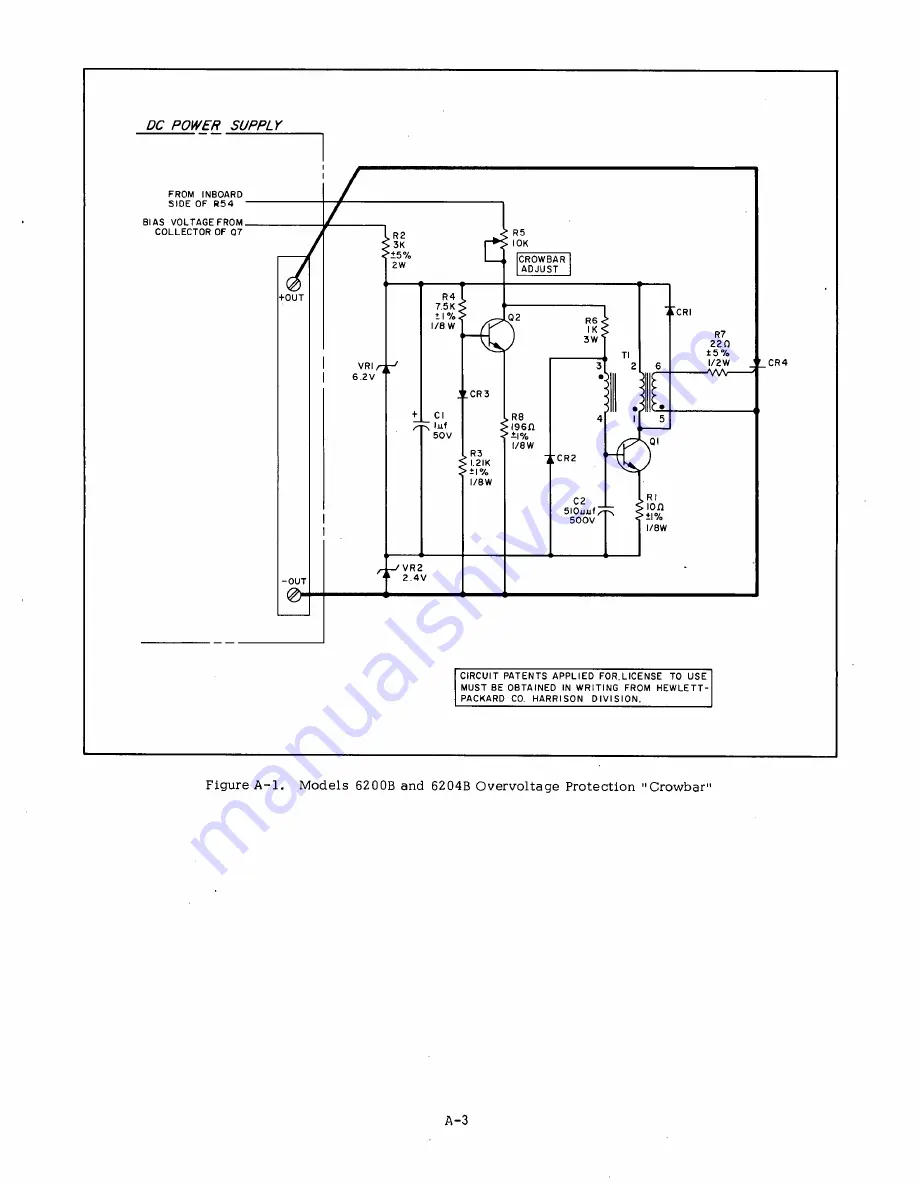 HP 6200B Operating And Service Manual Download Page 50