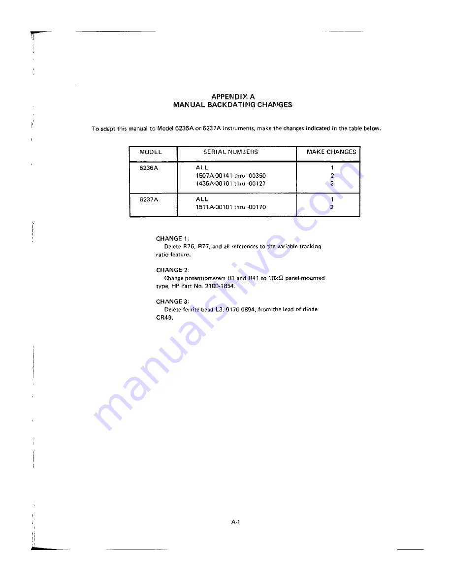 HP 6236B Operating And Service Manual Download Page 39