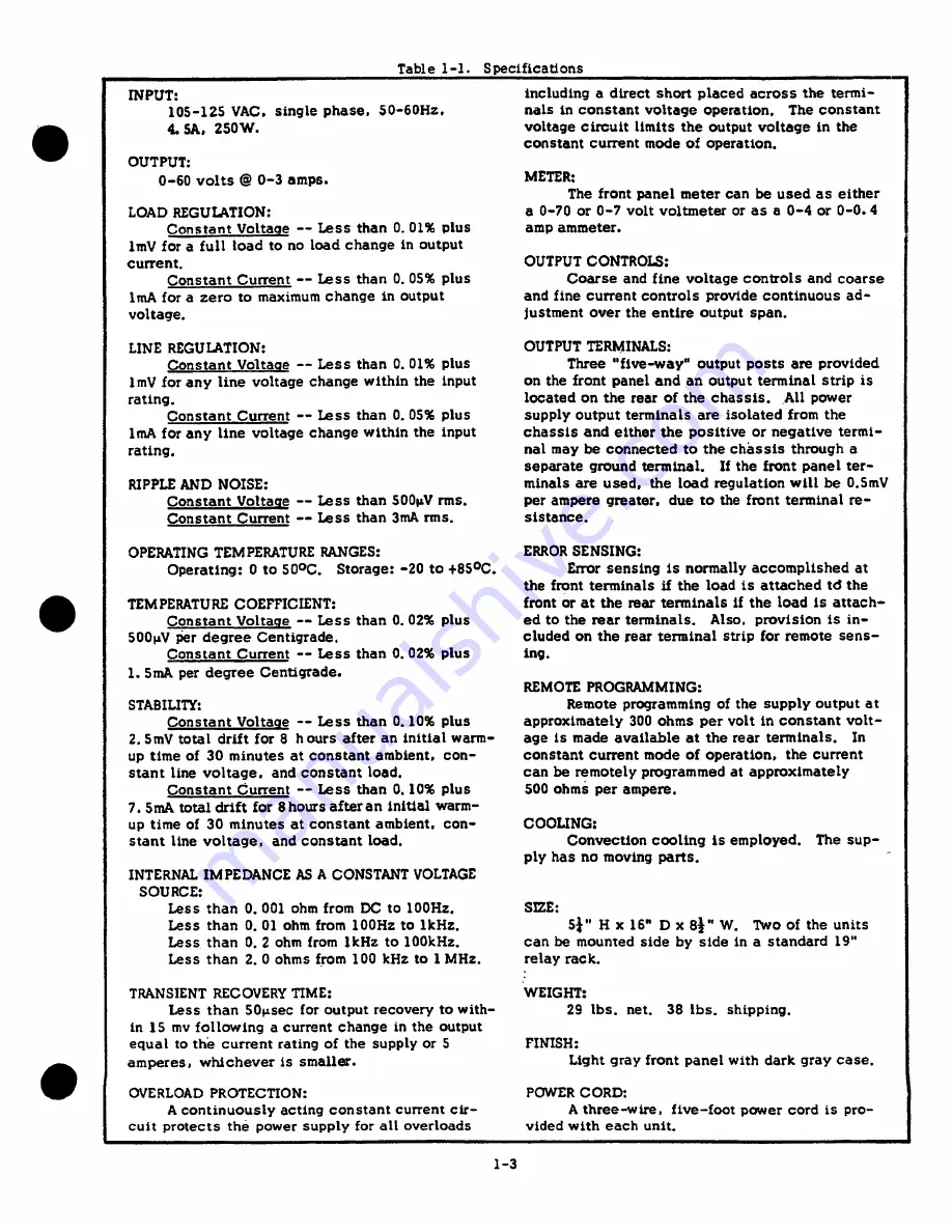 HP 6296A Operating And Service Manual Download Page 14