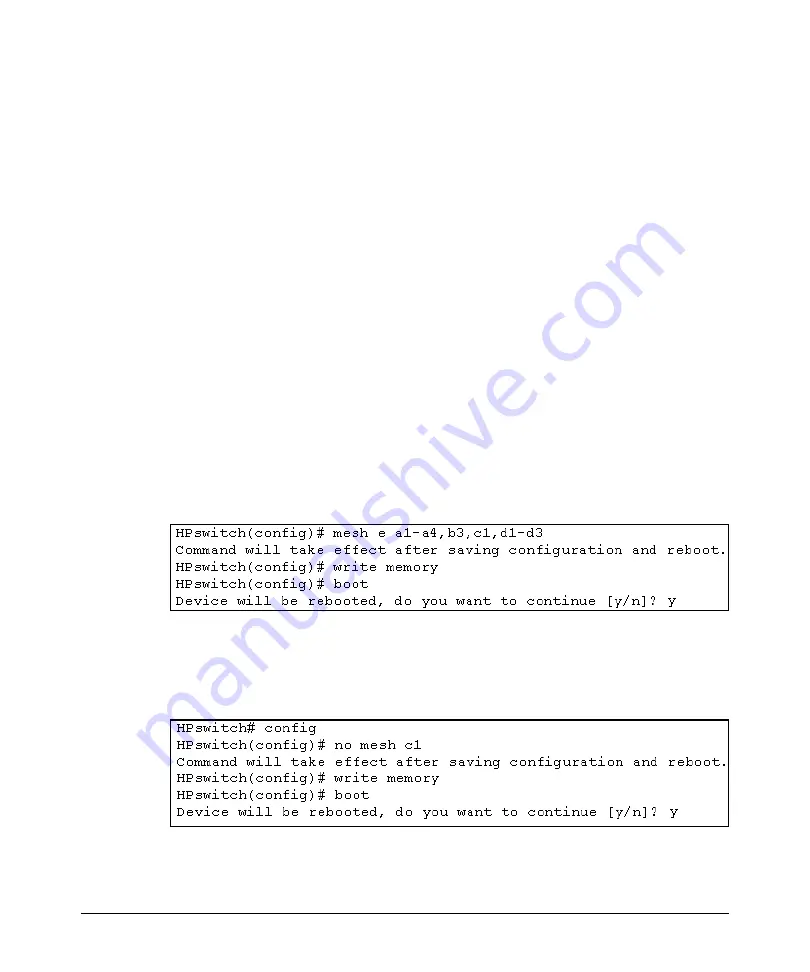 HP 6400cl Management Manual Download Page 263