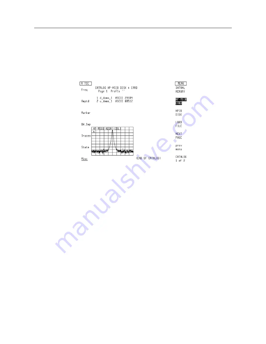 HP 70000 series User Manual Download Page 129