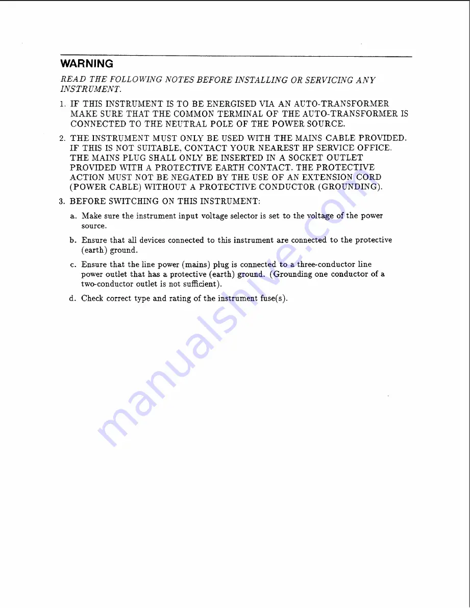 HP 71600-90004 Operating Manual Download Page 6