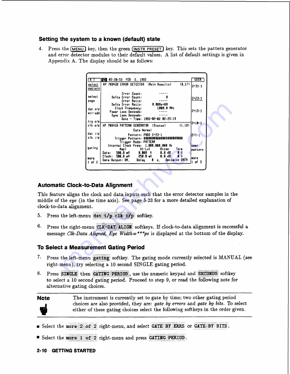 HP 71600-90004 Operating Manual Download Page 51