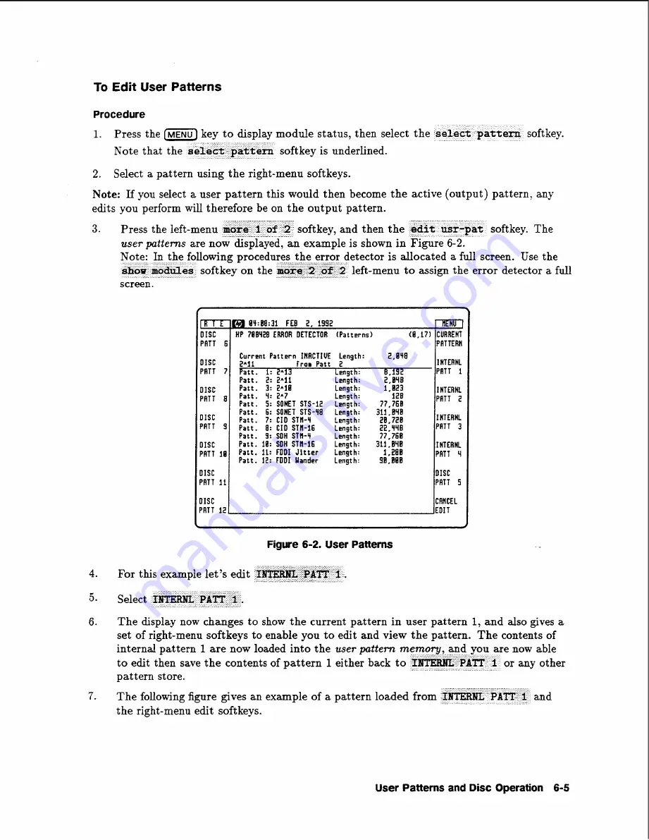 HP 71600-90004 Operating Manual Download Page 146