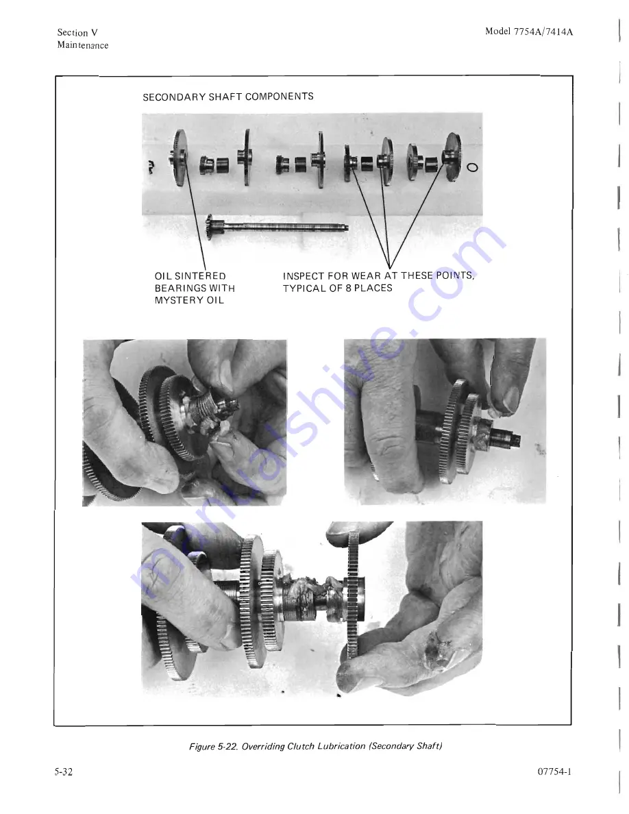 HP 7414A Operating And Service Manual Download Page 68